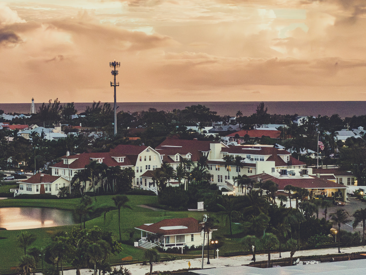Gasparilla Inn Sunset- Boca Grande