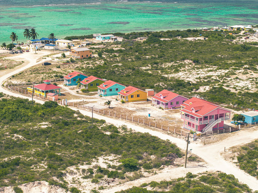 Anegada Rainbow Houses- British Virgin Islands