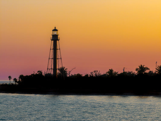 Sanibel Lighthouse Sunset